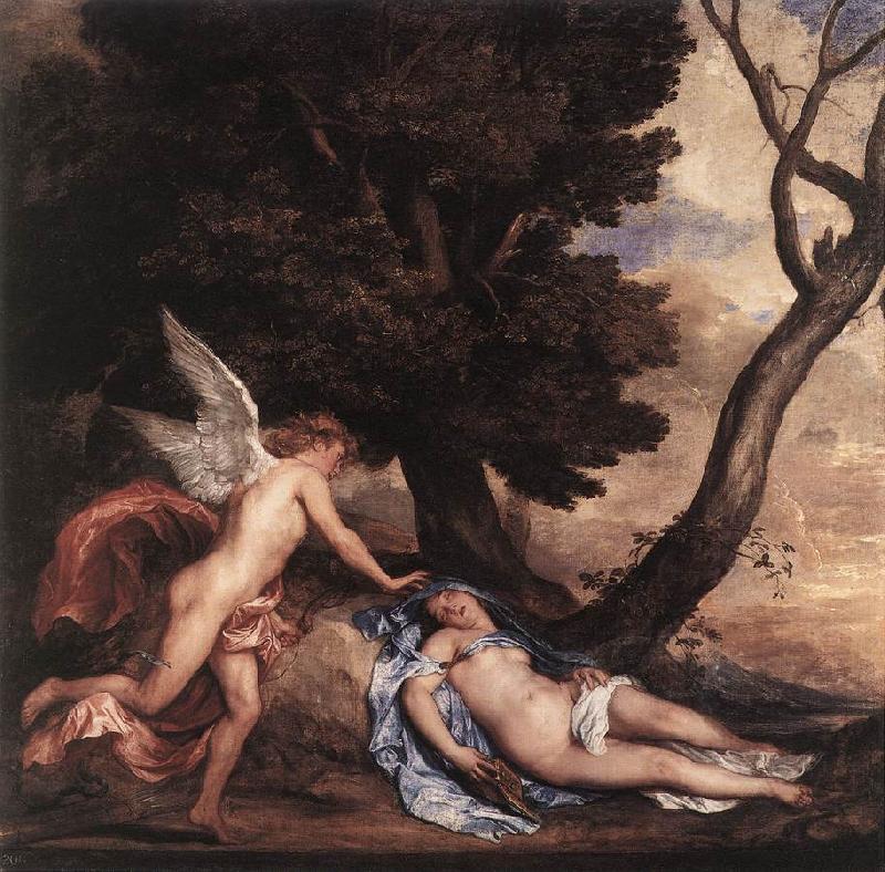 DYCK, Sir Anthony Van Cupid and Psyche df china oil painting image